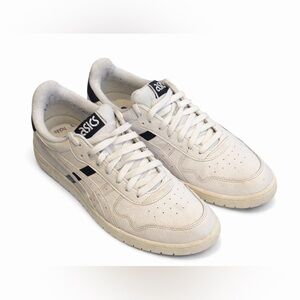 ASICS Japan S Court Sneakers Women's 9.5 White Black